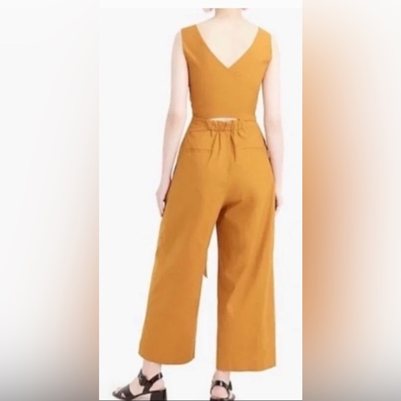 J. Crew Camel Brown jumpsuit SZ00 - Picture 3 of 10
